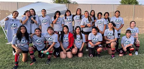 2024-25 WED Girls middle School Soccer Champions - Palo Verde